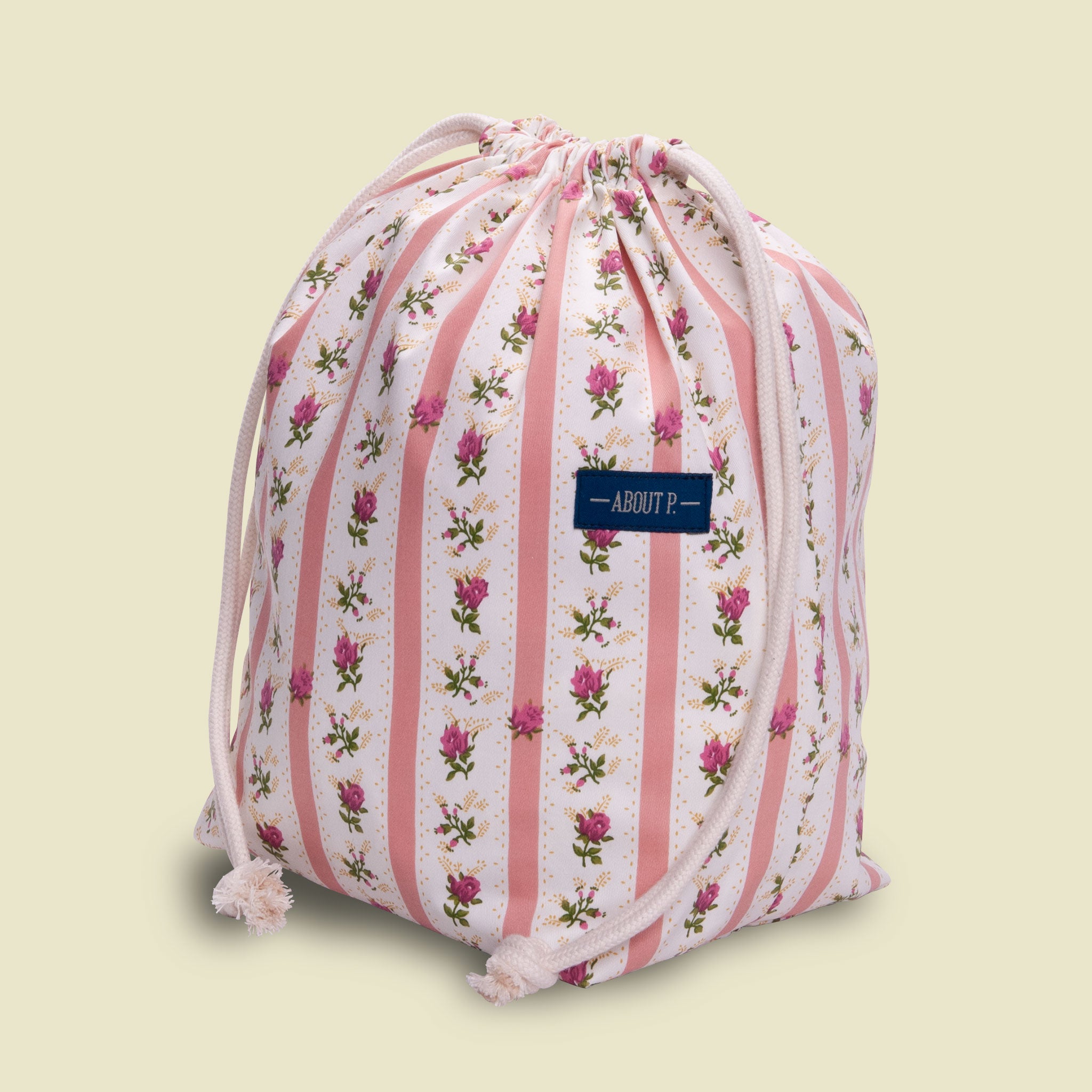 Aboutp original 100% cotton bread&toilette bag