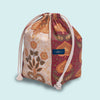 Aboutp original 100% cotton bread&toilette bag